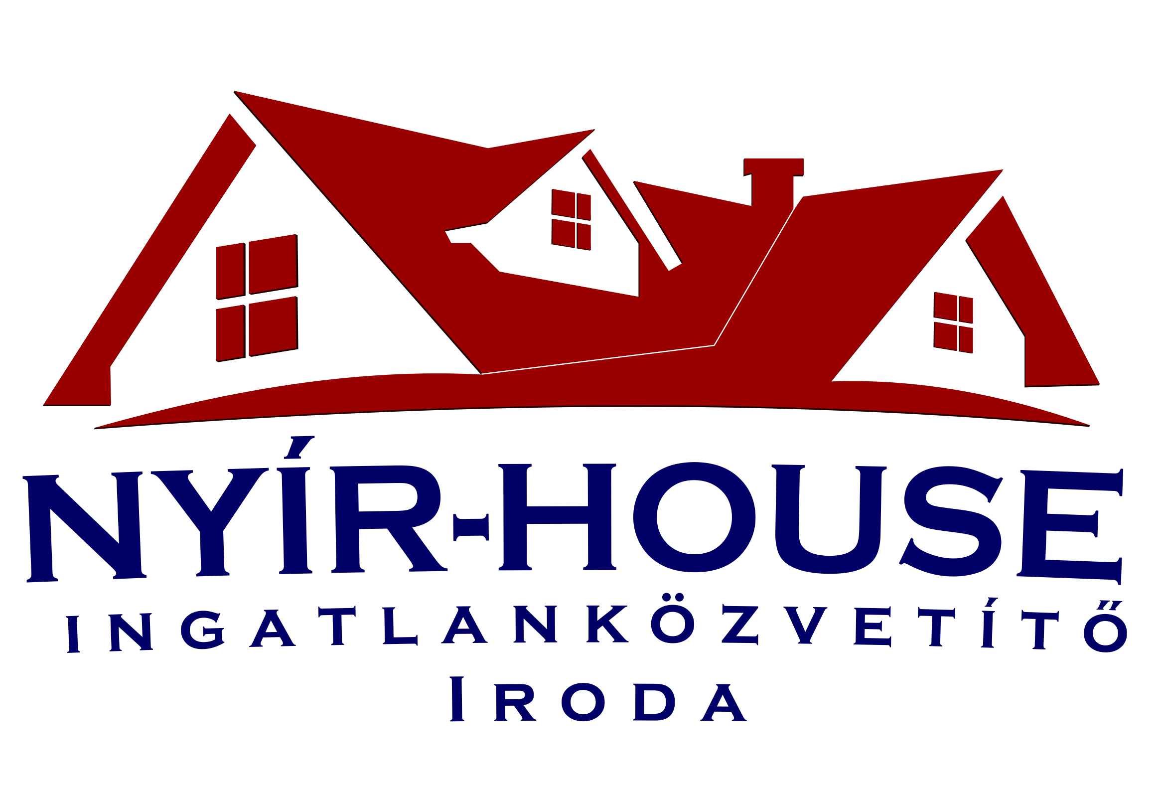 Nyír-House ingatlanközvetítő iroda logó